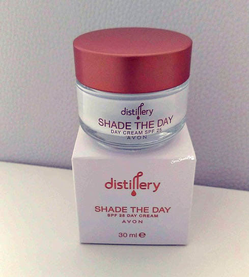 Confezione crema viso giorno 30 ml avon shade the day linea distillery