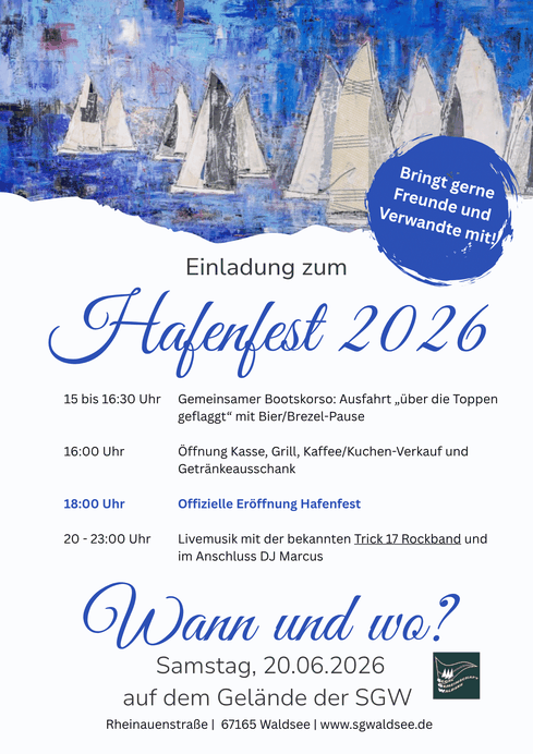 Hafen- Segelgemeinschaft Waldsee
