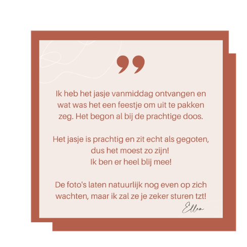 bruiden met een spijkerjasje zijn uniek