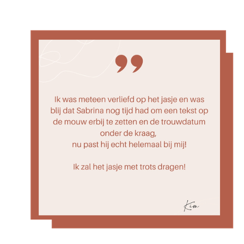 Bruiden dragen steeds meer jasjes