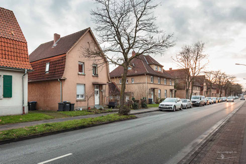 Die Zechensiedlung Neustadt in Ahlen im Ruhrgebiet