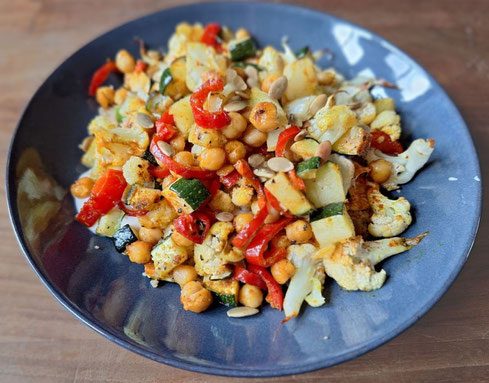 bloemkool-paprika-oven-recept