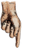 Copyright & Design by Emil Pelz 2026 - Hand / Zeigefinger
