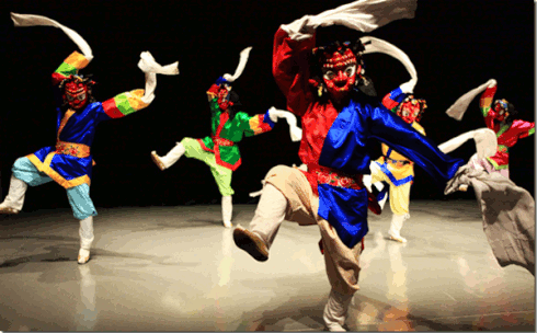 traditioneller koreanischer Tanz