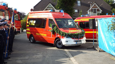 Der neue Einsatzleitwagen.   Foto: Feuerwehr Osterrönfeld