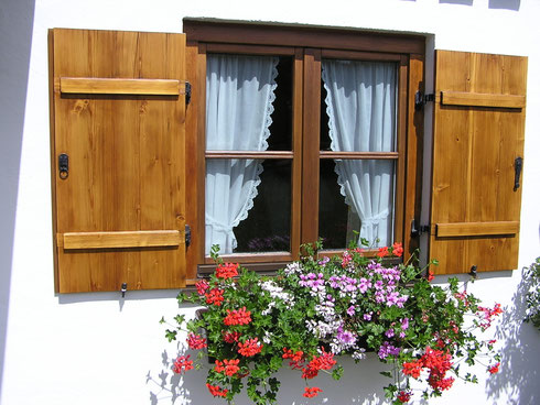 "Boarisches" Fenster.