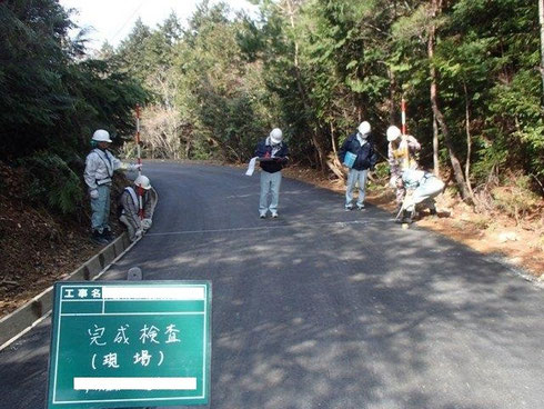・・検査中粉雪が・・・さぶい～