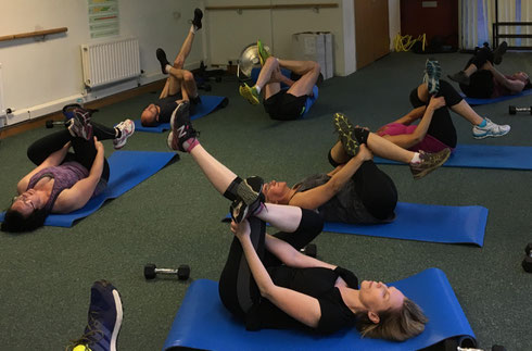 Some cool down stretches