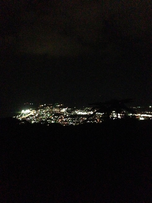 『夜景 名護岳山頂より』