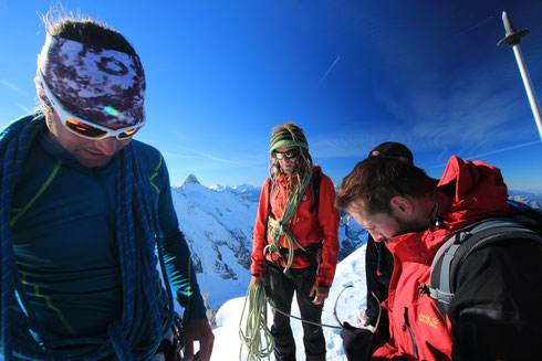 Besteigung des Mont Blanc  4810m im Oktober 2013