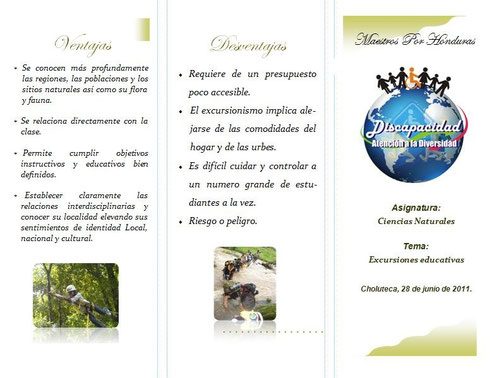 Trifolios - Maestros por HONDURAS