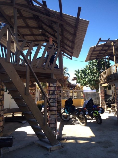 Our two story palapa at Kiki's