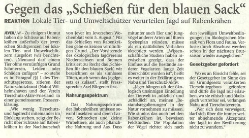 Jeversches Wochenblatt v. 5.8.2014