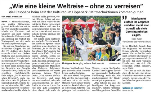 17.06.19 - Wie eine kleine Weltreise - ohne zu verreisen - Fest der Kulturen