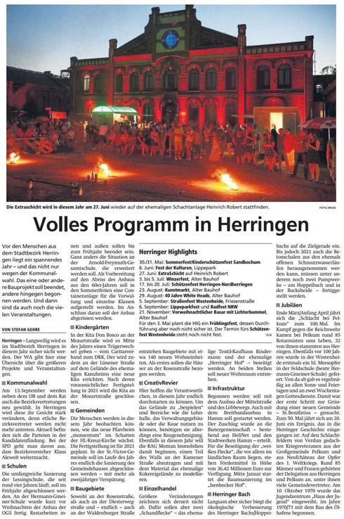 WA 06.01.2020 - Volles Programm in Herringen