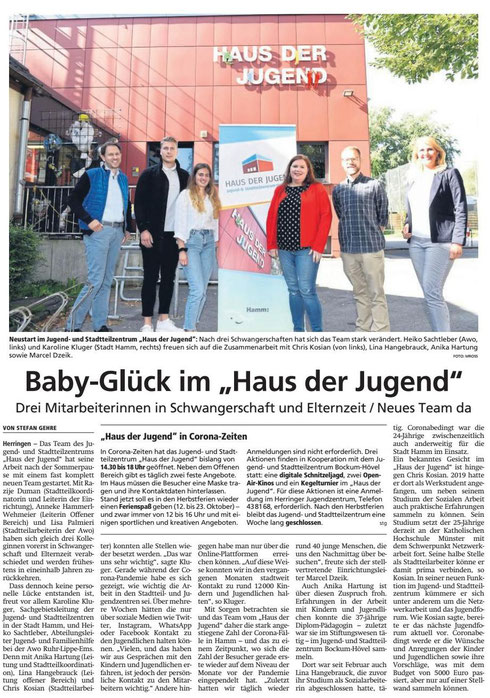 WA 2020.09.23 - Baby Glück im Haus der Jugend