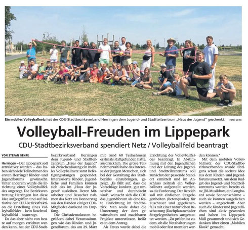 WA 29.07.19 - Volleyball-Freuden im Lippepark