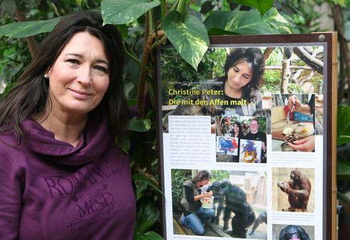 Fachfrau für Tierbeschäftigung Christine Peter