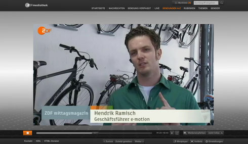 e-motion Technologies Fernsehen ZDF