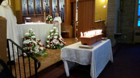 All Saints Sunday November 2014 Remembrance of Loved Ones