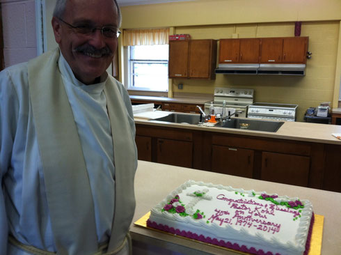 Pastor Kohl's 40th Anniversary of Ordination
