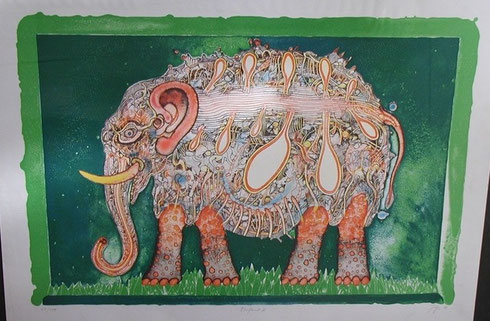 Jüp 1971: Elefant II; Druck 29/100