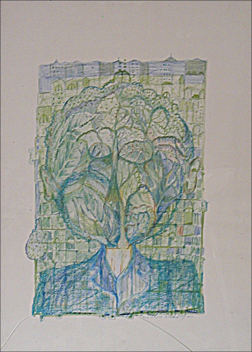 Kohlkopf, 1971 - Original? (ca. 50 x 70 cm)