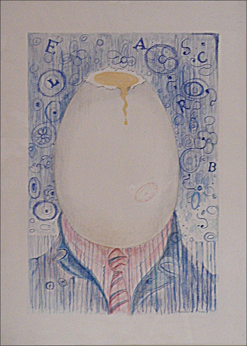 Eierkopf, 1971 - Original? (ca. 50 x 70 cm)