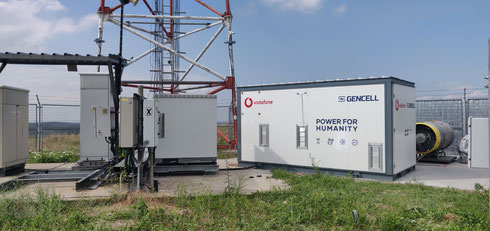 A GenCell FOX™ ammonia-based off-grid power solution in Romania - (c) GenCell