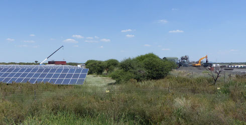 Solar-Diesel Hybrid Plant at Mine Site in Southern Africa - (c) THEnergy