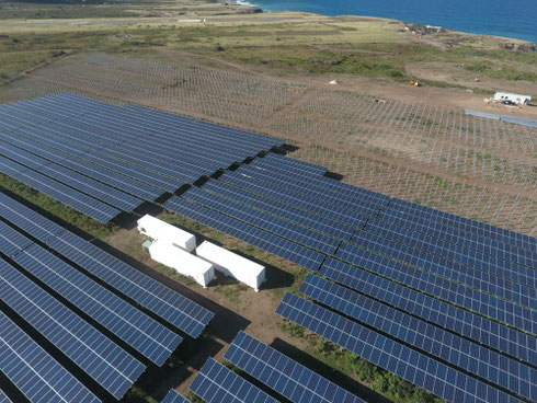 PV-Battery Diesel Hybrid Plant on Sint Eustatius - (c) SMA Sunbelt