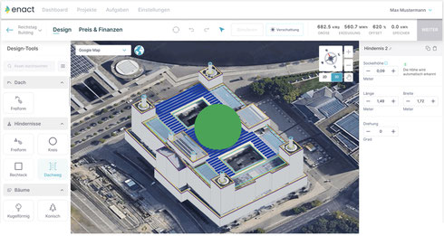 Enact PV-planning for the German Reichstag