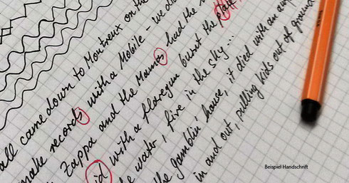 Handschrift verbessern: Ein paar Lockerungsübungen