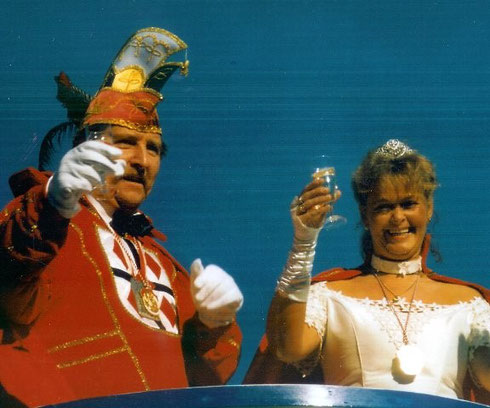 1998 Prinz Franz-Josef Krämer III. Prinzessin Annette Kippschild I.
