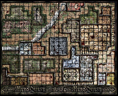 Plateau Héroquest La forêt souterraine