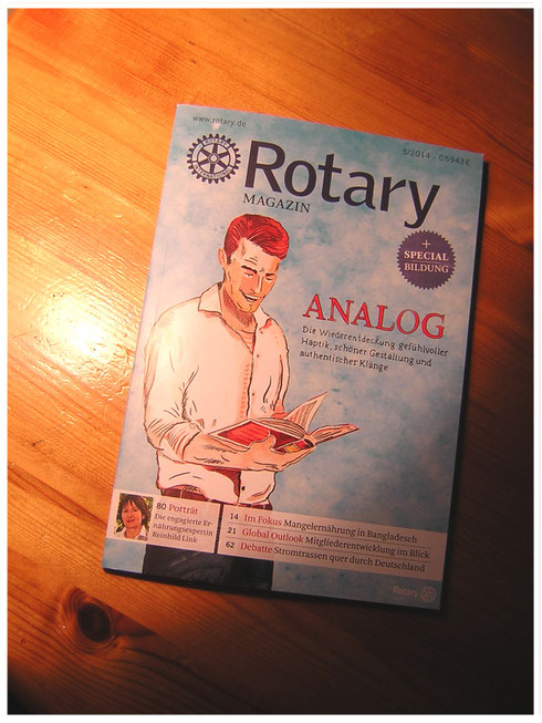 Niels,Schröder,Rotary,Magazin,Illustration