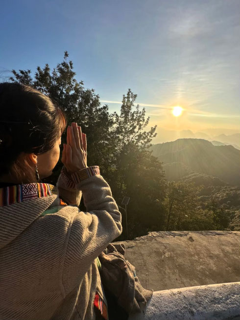 Sunrise at Himalayas