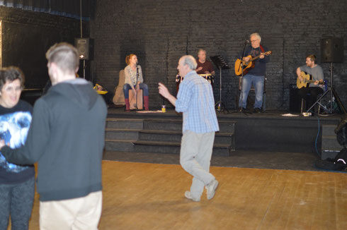 The band , from left to Right: Sam Murray, Nick Hurn, Hugh Lynch, Nick Turner.