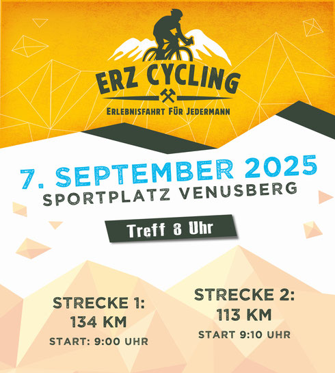 ERZ-Cycling, Erlebnisfahrt für Jedermann, 7. September 2025