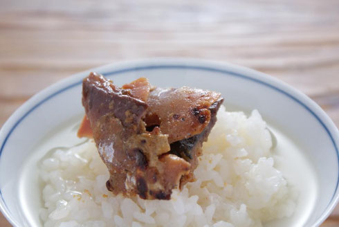 焼きへしこ冷漬け