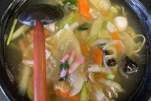 五目あんかけラーメン