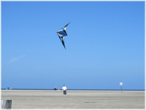 Hier in Sankt Peter Ording mit "Nirvana SE von R-Sky"