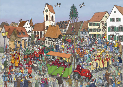 Wimmelbilder - Achim Ahlgrimm Illustration