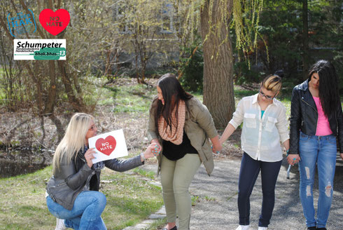 Umsetzung der "No Hate Speech" Kampagne des Europarats mit meiner Klasse