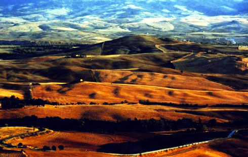 VAL D'ORCIA AUTUNNALE