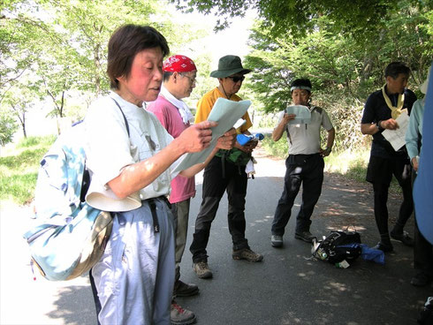 金勝清掃登山アピール文読み上げ