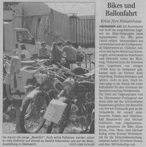 08.09.2004 Schweinfurter Tagblatt