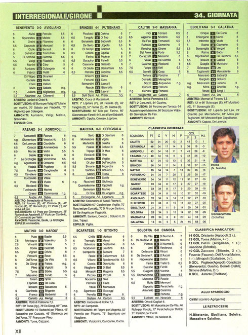 Guerin Sportivo, n. 20, del 13-19 maggio 1992