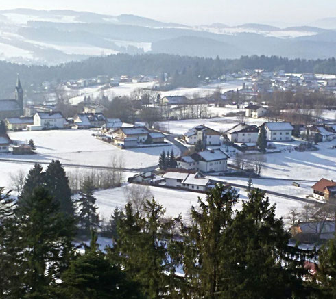 Blick auf Neuschönau