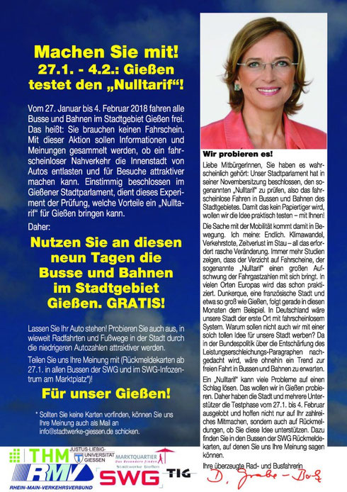 Gießen Nulltarif